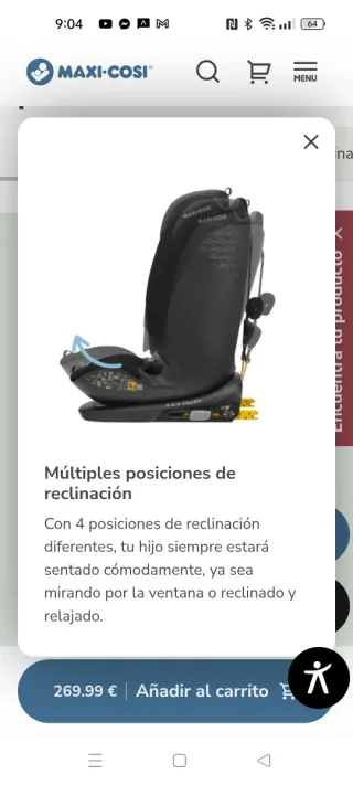 Silla de coche Chico