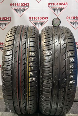-195 65 15 H CONTINENTAL RUEDA AL 90% VIDA UTIL
