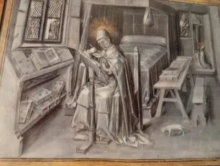 Lámina Marco Madera Museo del Libro