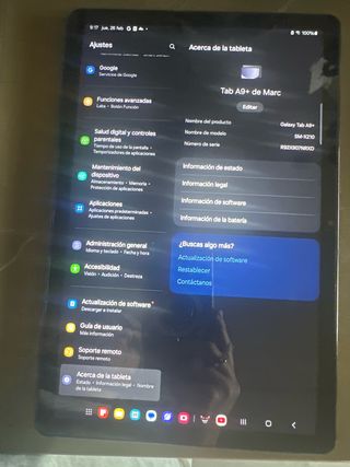 Tableta Samsung Galaxy Tab A9+ SM-X210