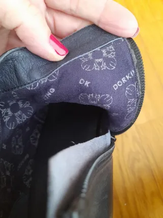 Botines Dorking Talla 39 Negro