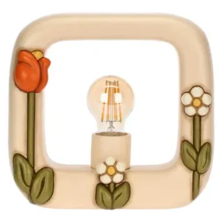 Lampada Thun Quadrata Country Beige Arancio