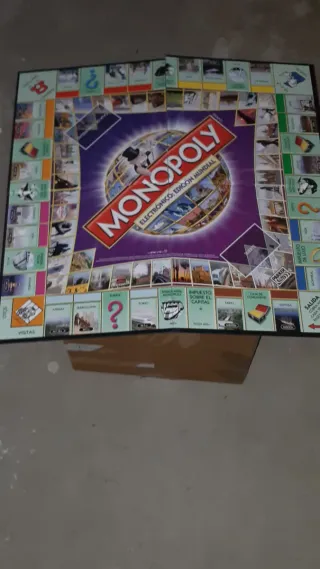 Tablero Monopoly Edición Mundial