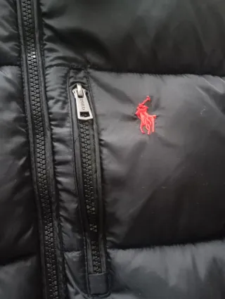 Abrigo Ralph Lauren Negro Talla M