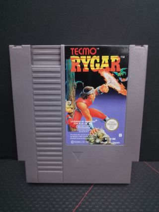 Rygar Nintendo NES Tecmo Caja Universal