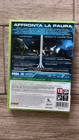 Aliens Colonial Marines Xbox 360