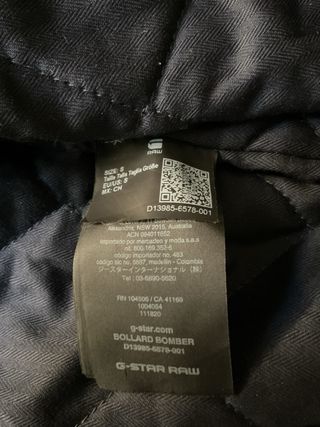Chaqueta vaquera hombre de G-Star Raw (S)