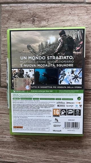 Call of Duty Ghosts XBOX 360