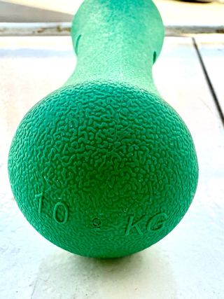 3 Mancuernas. Dos de 1.5 kg y una 1 kg