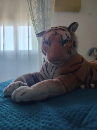 Pupazzo Tigre Gigante Peluche Morbido