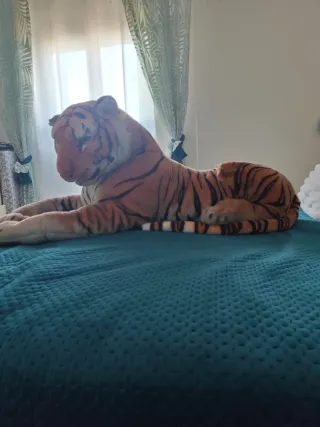 Pupazzo Tigre Gigante Peluche Morbido