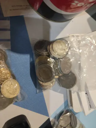 Lote  Monedas Antiguas España Franco