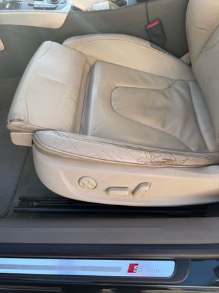 Asientos Audi A5 eléctricos Cuero Beige