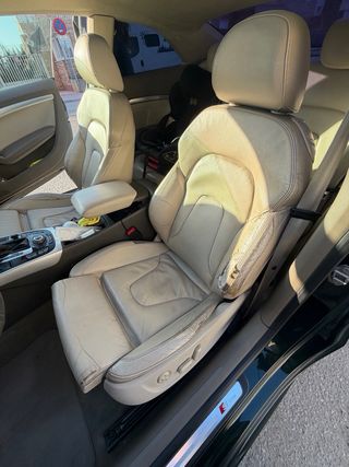 Asientos Audi A5 eléctricos Cuero Beige