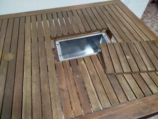 Tavolo in teak per esterni