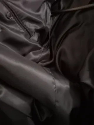 Abrigo Macson gris abotonado hombre