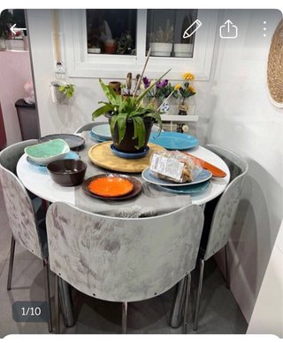 Lote 4 Sillas de Comedor por 22 euros