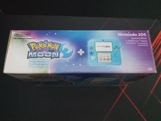 Nintendo 2DS Ed. Especial Pokémon Luna. Completa