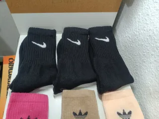 12 Pares Calcetines Nike Adidas Nuevos