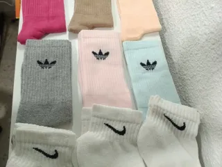 12 Pares Calcetines Nike Adidas Nuevos