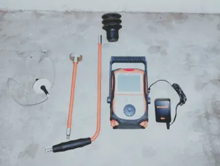 Aparato de gas-traza