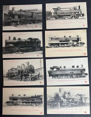 POSTALES ANTIGUAS DE TRENES / FERROCARRILES