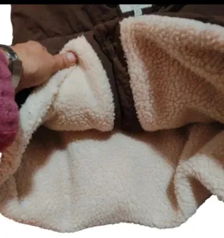 Pull&Bear Chaleco Acolchado Borrego Corto