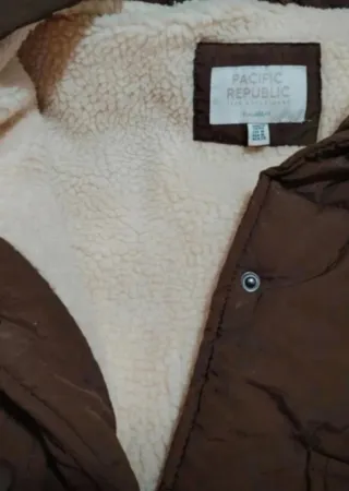 Pull&Bear Chaleco Acolchado Borrego Corto