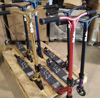 Patinete OneOption Barcelona XR Dorado nuevo