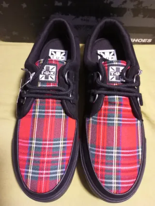 Zapatillas TUK Tartán Talla 43