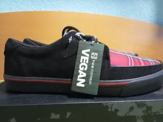 Zapatillas TUK Tartán Talla 43