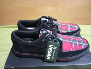 Zapatillas TUK Tartán Talla 43