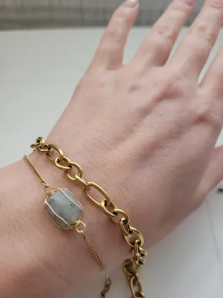 2 Pulseras Acero Inoxidable