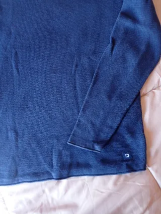 Jersey DENIM Tom Tailor. azul marino cuello redond