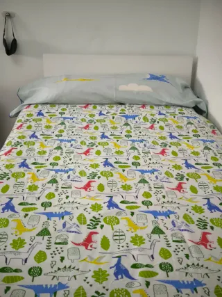 Funda nórdica infantil dinosaurios Cama 90