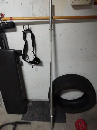 Pesas de metal para gimnasio