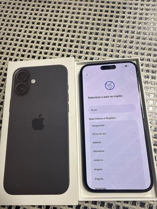 iPhone 16 plus negro
