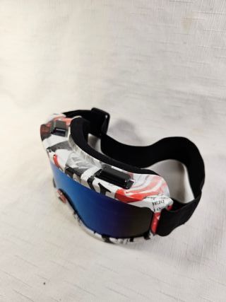 Gafas de esquí con lente azul