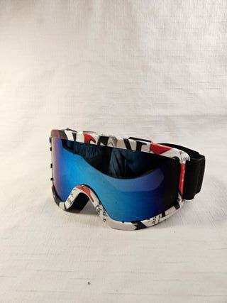 Gafas de esquí con lente azul