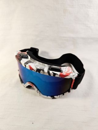 Gafas de esquí con lente azul