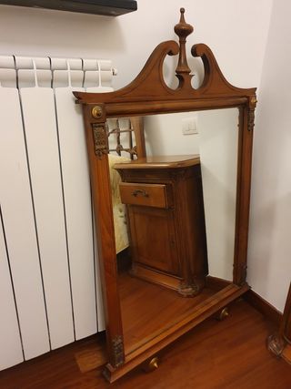 Specchio da parete o appoggio anni '50