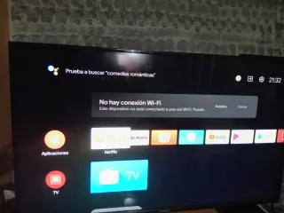 Televisión Thomson Negra y Plateada