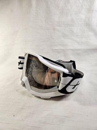 Gafas de esquí blancas y negras