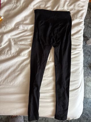 5 Leggings Control Abdominal Tie-Dye Negro Talla S