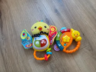 Lote Bebés Juguetes Sonajeros Mickey Peluches