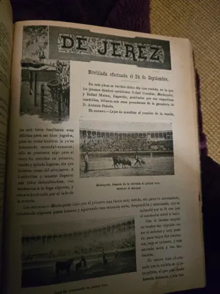 Sol y sombra.  Revista taurina 1899. Año completo
