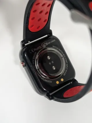 Smartwatch Leotec Multisport Bip 2 Negro/Rojo