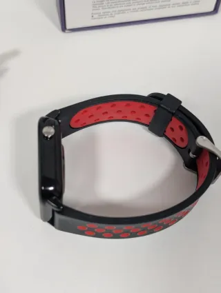 Smartwatch Leotec Multisport Bip 2 Negro/Rojo