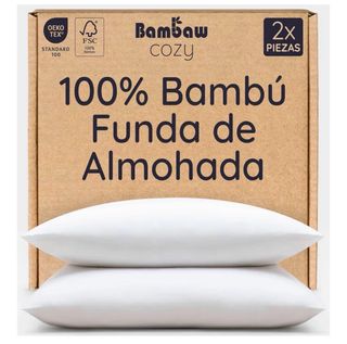 Fundas de almohada 100% bambú