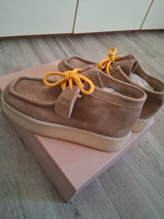 Scarpe Miu Miu Beige/Giallo